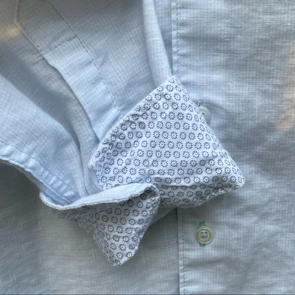 Tommy Bahama Horizon Heights Stretch Sport Shirt Size M - Picture 5 of 10